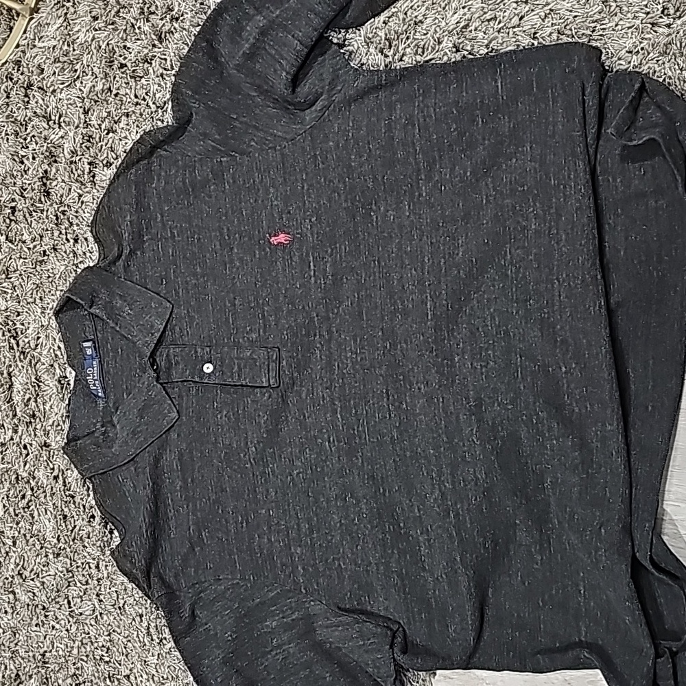 MENS LONG SLEEVE POLO SHIRT